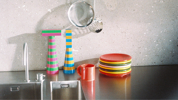 Molino Grinder Horizontal Green / Magenta by Fabien Cappello - Hem