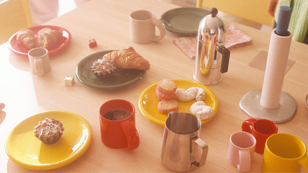 Bronto Espresso Cup (Set of 4) Yellow by Supergroup - Hem