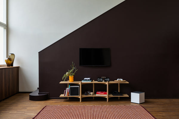 Zig Zag Shelf Media Oak by Studio deFORM - Hem