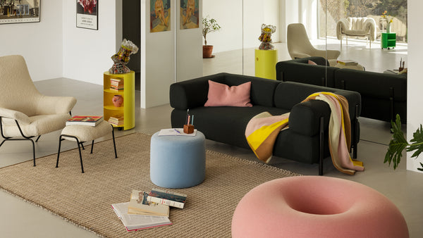 Palo 2-seater Sofa Chaise Left Sunflower by Hem - Hem