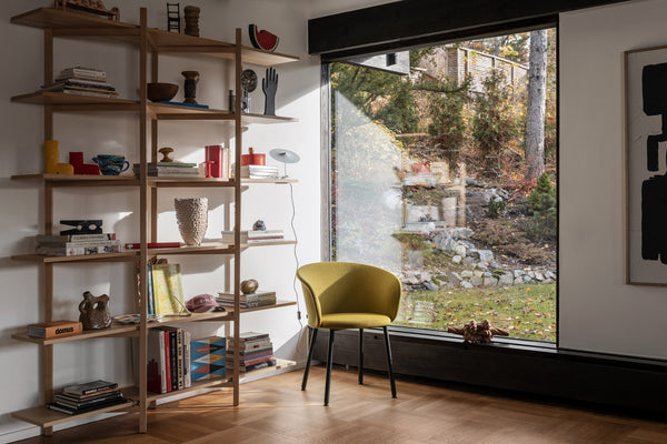 Zig Zag Shelf Low Oak by Studio deFORM - Hem