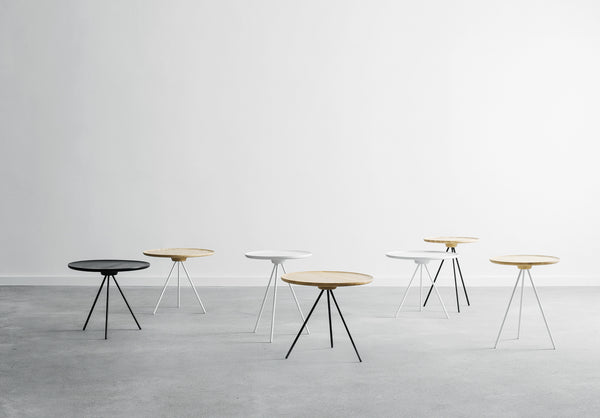 Key Side Table Ash/White by GamFratesi - Hem