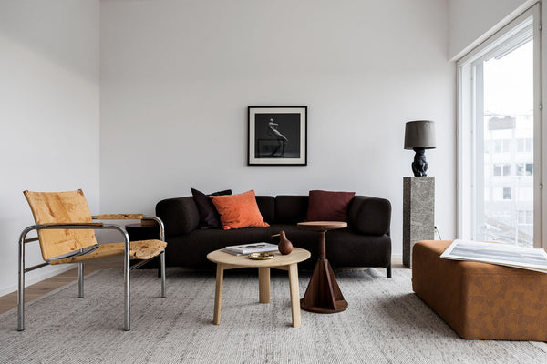 Alle Coffee Coffee Table Small + Medium + Large Walnut by Staffan Holm - Hem