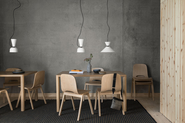 Log Table 140 cm / 55 in Natural by Julien Renault - Hem