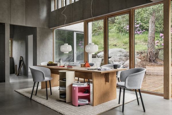 Dusk Lamp Large (UL) Matte Grey by Sylvain Willenz - Hem