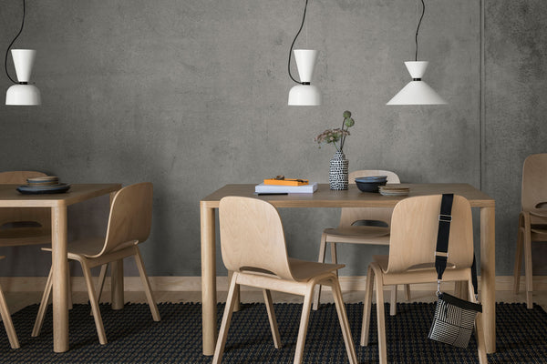 Touchwood Chair (Wooden legs) Black by Lars Beller Fjetland - Hem