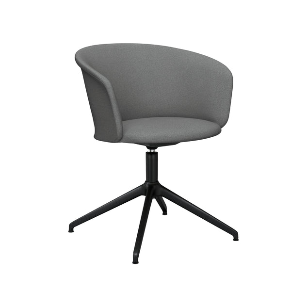 Kendo Swivel Chair 4-star Return Grey / Black