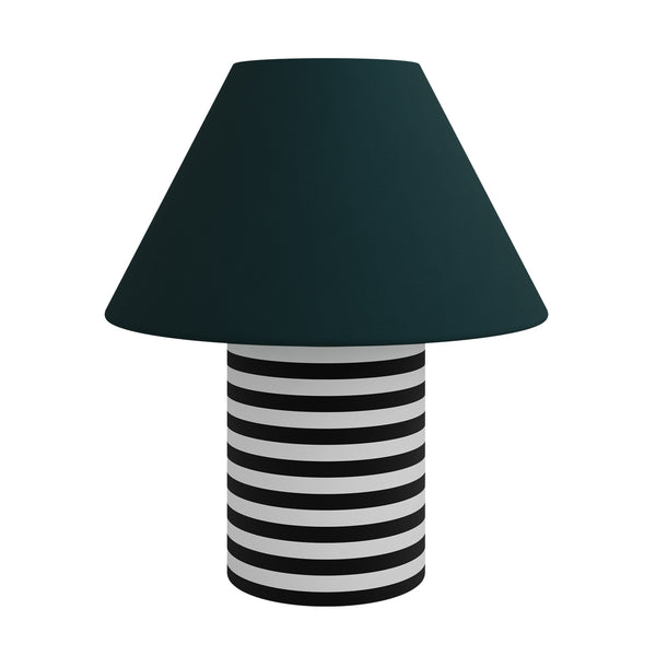 Toto Table Lamp Large Pine / Black & White H Stripe (US)