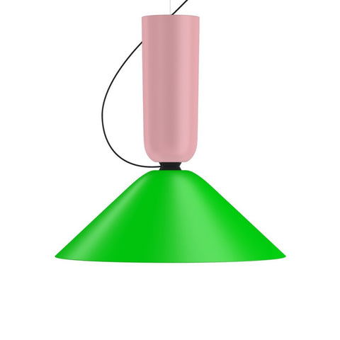 Alphabeta Pendant Uno Pink / Green