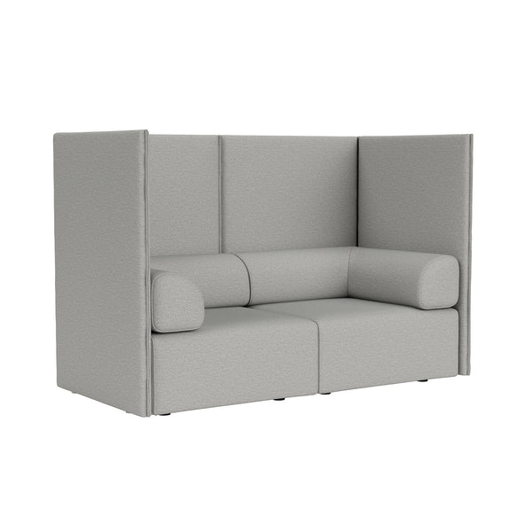 Palo Block 2-seater Sofa High Back with Armrests Amdal 130