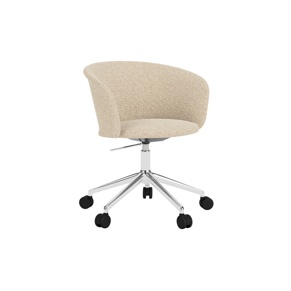Kendo Swivel Chair 5-star Castors Storr 1501/Polished