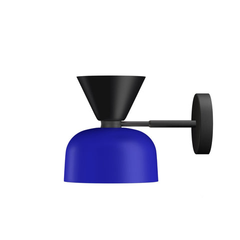 Alphabeta Wall Light Jet Black / Blue