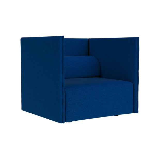 Palo Block Single-seater Medium Back Sera Cobalt