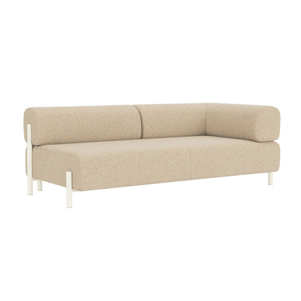 Palo 2-seater Sofa Chaise Right Storr 1501/White