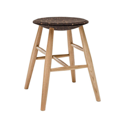 Drifted Bar Stool Dark Cork / Oak