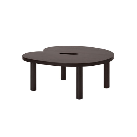 Worm Coffee Table Round Brown/Brown