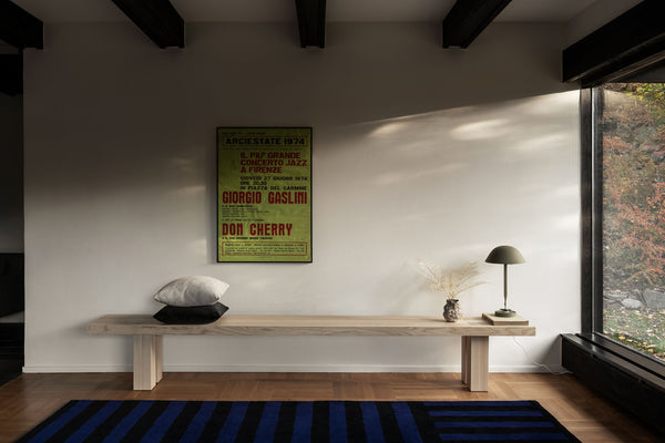 Max Bench 300 cm / 118 in Ash by Max Lamb - Hem