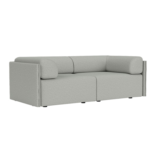 Palo Block 2-seater Sofa Low Back with Armrests Amdal 130