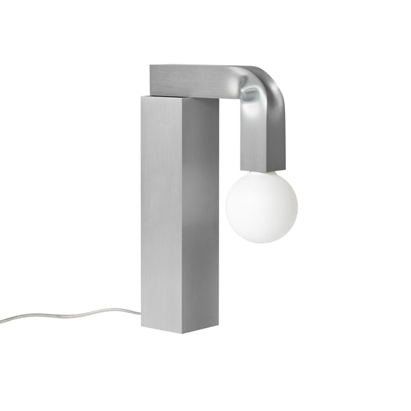 Knuckle Table Lamp (US Plug) Brushed Aluminum