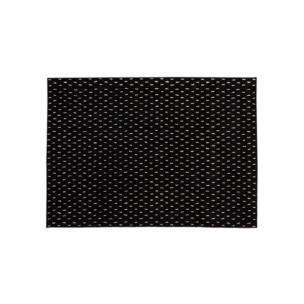 Rain Rug Medium Black / Ivory