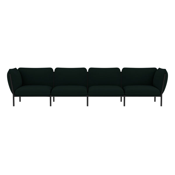 Kumo 4-seater Sofa with Armrests Pine