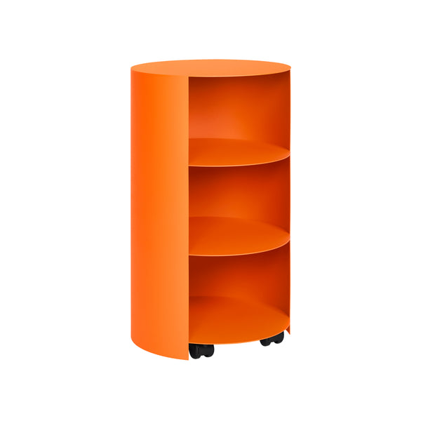 Hide Pedestal Pure Orange