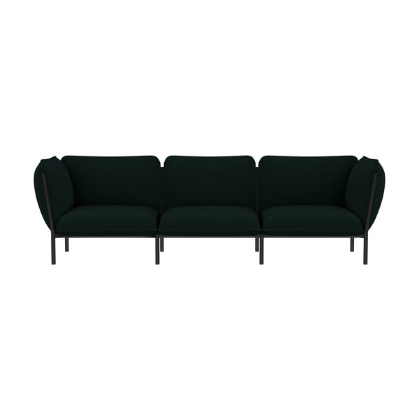 Kumo 3-seater Sofa with Armrests Pine