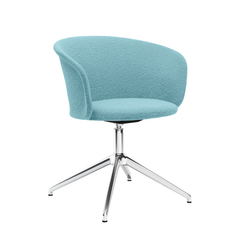 Kendo Swivel Chair 4-star Return Icicle / Polished