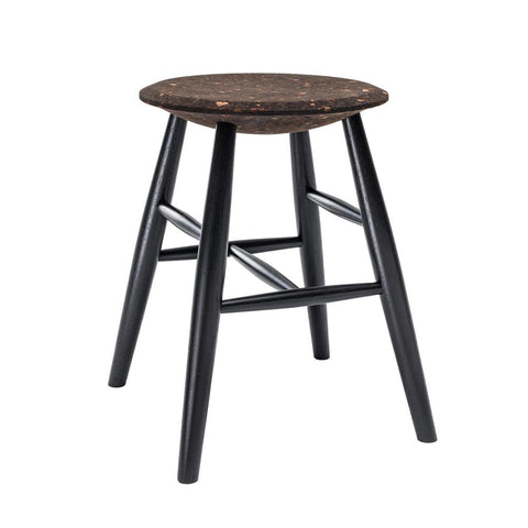 Drifted Bar Stool Dark Cork / Black