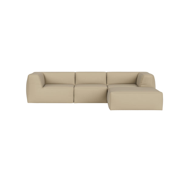 Great 3-Seater Sofa Narrow Chaise Right Autumn 0221