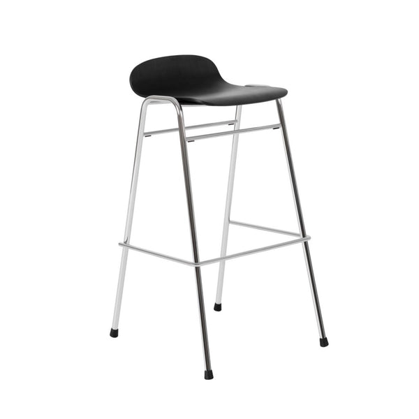 Touchwood Bar Stool Black / Chrome