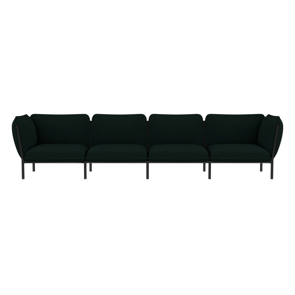 Kumo 4-seater Sofa with Armrests Pine