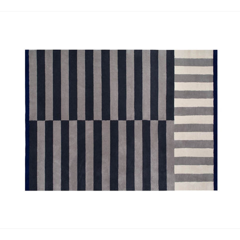 Stripe Rug Medium Slate