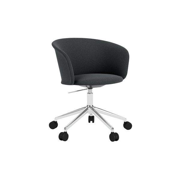 Kendo Swivel Chair 5-star Castors Cura 60019/Polished