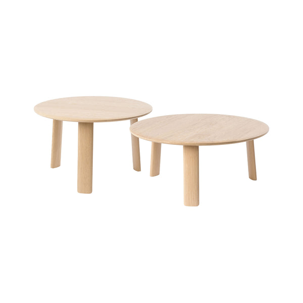 Alle Coffee Coffee Table Medium + Large Natural Oak