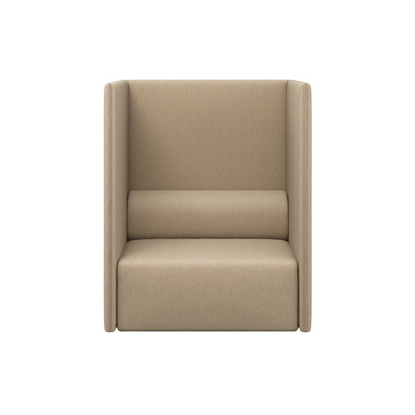 Palo Block Single-seater High Back Beige