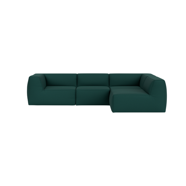 Great 3-seater Sofa Narrow Corner Right Autumn 0971