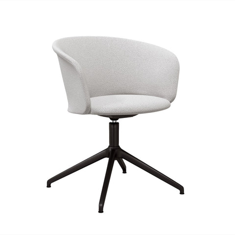 Kendo Swivel Chair 4-star Return Porcelain / Black