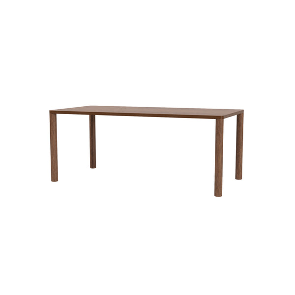 Log Table 180 cm / 71 in Walnut