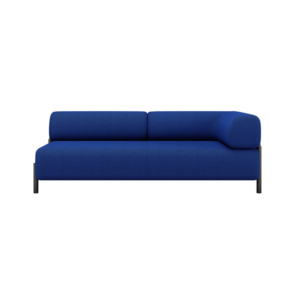 Palo 2-seater Sofa Chaise Right Cobalt