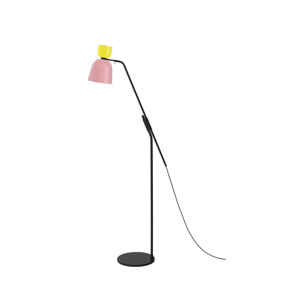 Alphabeta Floor Lamp Sulfur Yellow / Light Pink