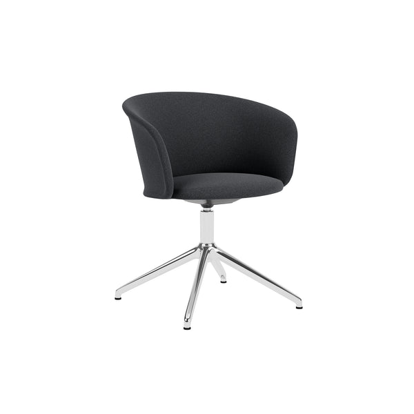 Kendo Swivel Chair 4-star Return Cura 60019/Polished
