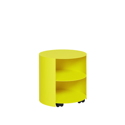 Hide Side Table Sulfur Yellow