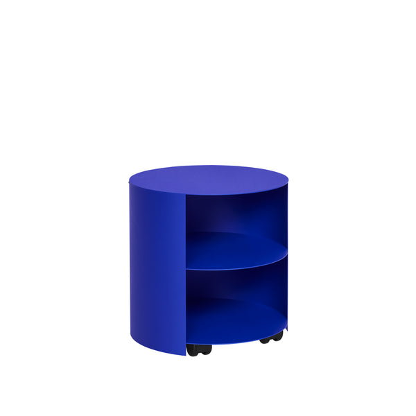 Hide Side Table Ultramarine Blue