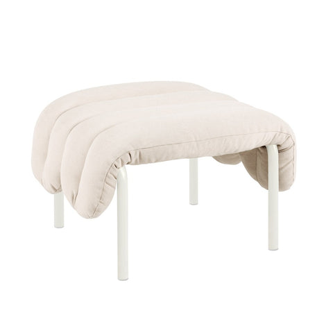 Puffy Ottoman Natural / Cream