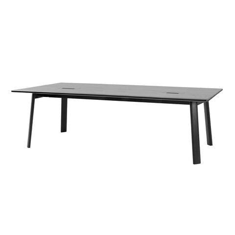 Alle Table Conference Table 250 cm / 98 in Media Black Oak