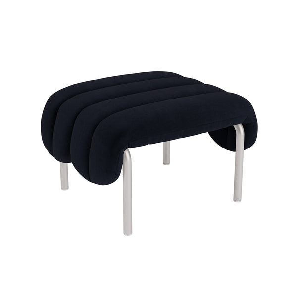 Puffy Ottoman Velluto Coex VL30 / Stainless