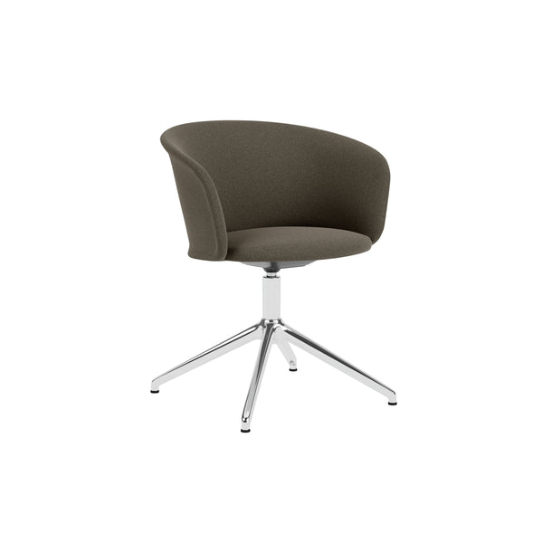 Kendo Swivel Chair 4-star Return Cura 61169/Polished