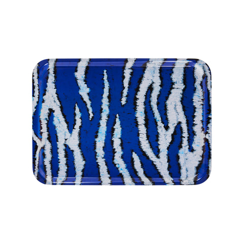 Monster Rectangular Tray Medium Ultramarine Blue / White