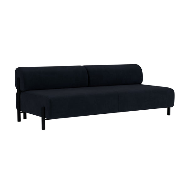Palo 2-seater Sofa Velluto Coex VL30/Black
